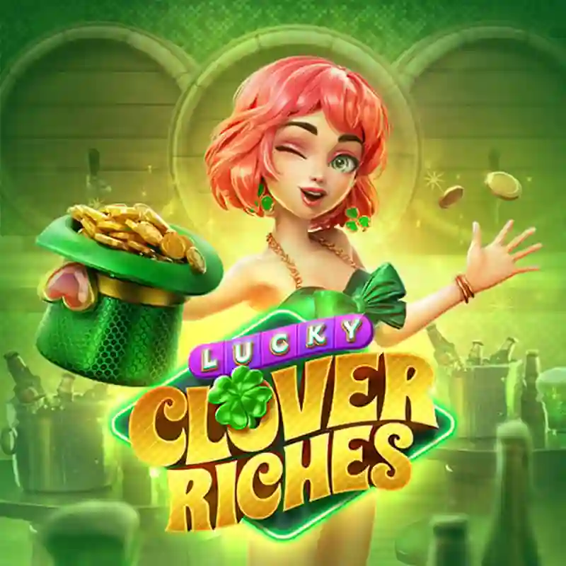 Lucky Clover Riches slot game banner mrfortune
